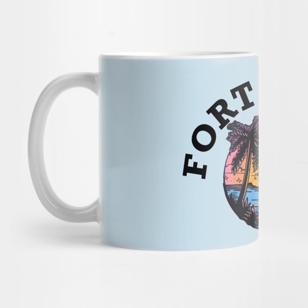 Fort Myers Florida (with Black Lettering) by VelvetRoom